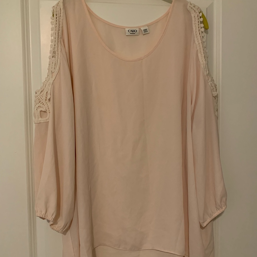 Cato Plus High Low Blouse 22/24W 3X